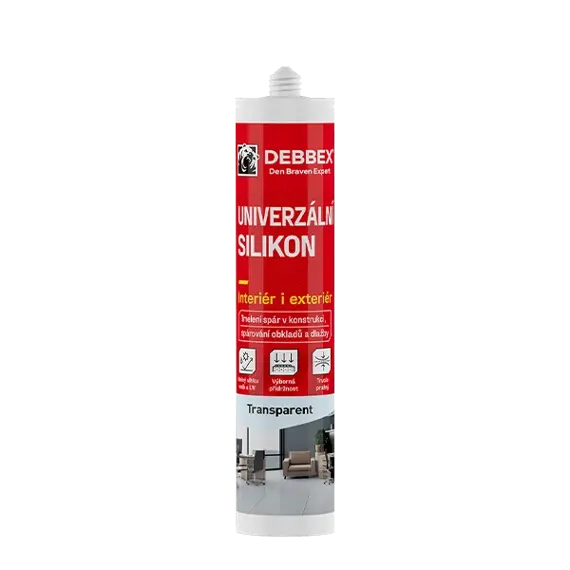 DEN BRAVEN silikon univerzální 280ml transparentní 30121RL