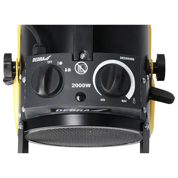 DEDRA ohřívač vzduchu 230V, 2kW, proud vzduchu 330 m3/h. DED9930B