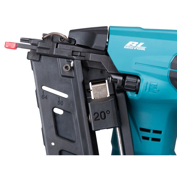 MAKITA DBN610ZJ aku hřebíkovačka 18V LXT, hřebíky 32-64mm, typ 16 GA úhel 20°, MAKPAC, bez baterie
