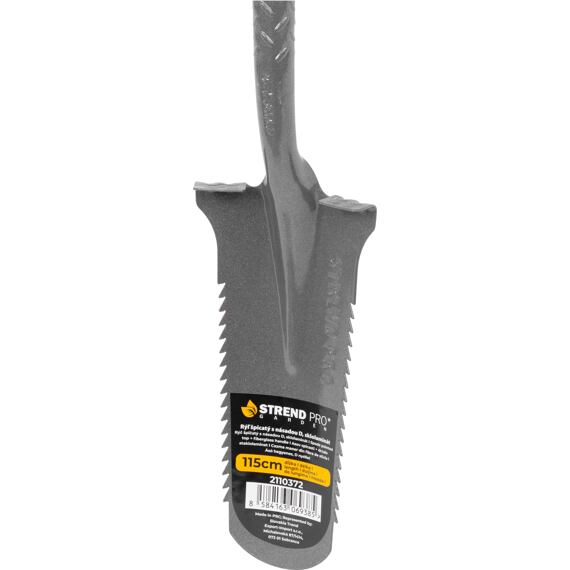 STREND PRO rýč drážkovací (sakovák) s pilkou, 1150mm, kovový 2110372
