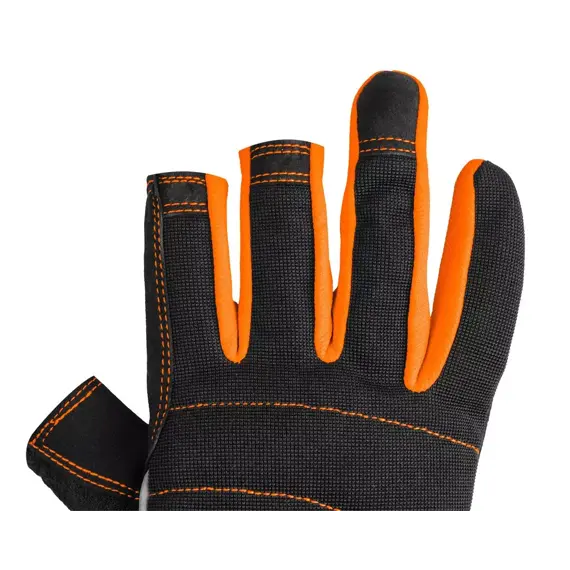 NEO rukavice pracovní s magnetem, 3 odkryté prsty, EN 388, GD014