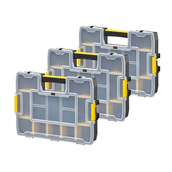 STANLEY 1-97-487 sada organizérů SORTMASTER JUNIOR 3ks