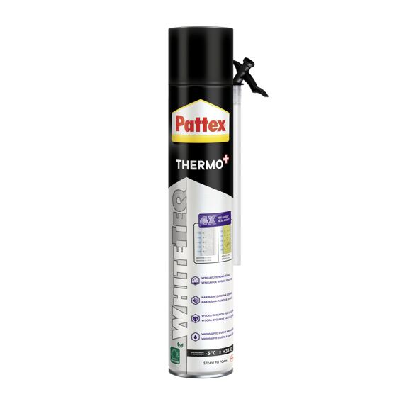 PATTEX pěna trubičková WhiteTeq Std. 750ml