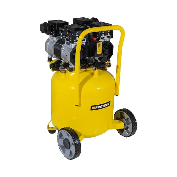 PROTECO kompresor PREMIUM vertikální tichý 50l, 8bar, 1850W, výtlak 295 l/min., 51.02-VKT-0750-50
