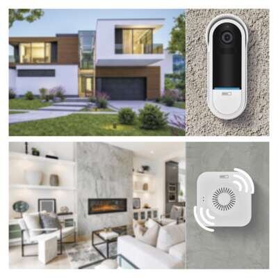 EMOS GoSmart Domovní bezdrátový bateriový videozvonek IP-15S s WiFi, H4032