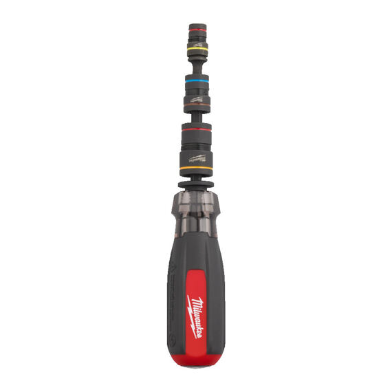 MILWAUKEE 4932498179 sada průmyslových rázových hlavic 6v1, 7-18mm, ruční držák