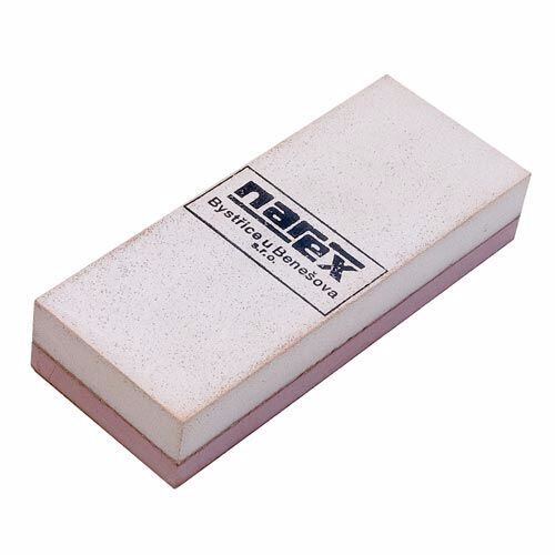 NAREX Bystřice brúska dvojvrstvý 130*50*25mm, 2 zrnitosti, umelý korund 8951-00