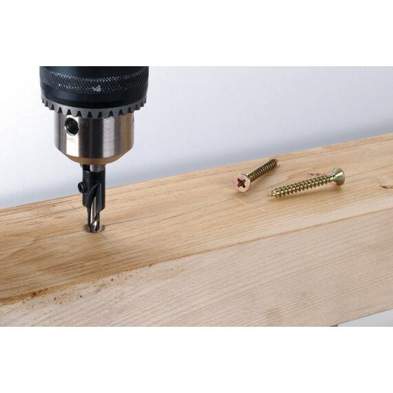 WOLFCRAFT záhlubník a předvrták 3,2 - 12mm 2498000