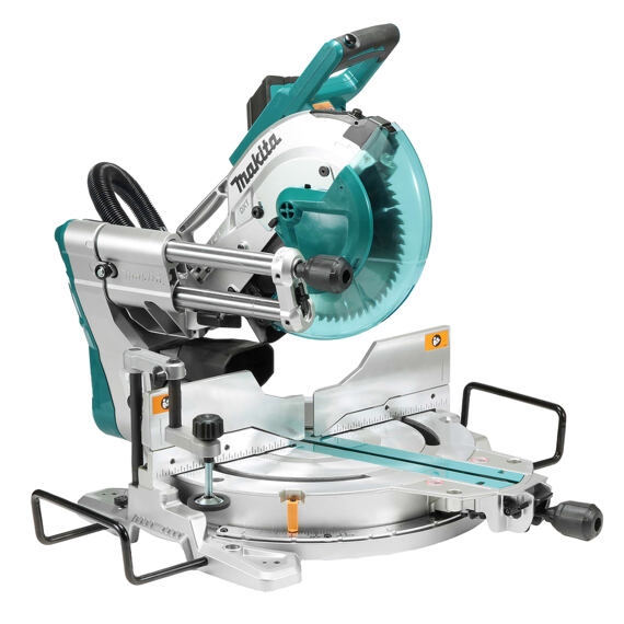 MAKITA LS1019L pokosová pila 260mm, 1510W s laserem, systém posuvu bez potřeby místa za pilou