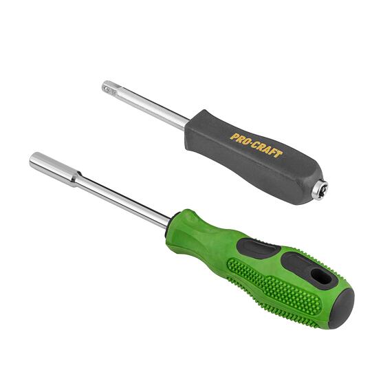 PROCRAFT WS216 gola sada 216-dílná, 1/4"+3/8"+1/2", očkoploché klíče