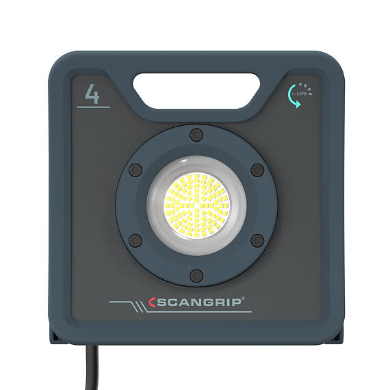 SCANGRIP NOVA 4 Multi-LED (90 LEDs) reflektor 230V 400 - 4000lm, robustní  provedení, IP67
