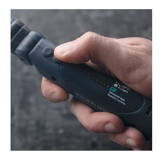 SCANGRIP ruční svítila MINI SLIM - FOR LIFE, 100/200lm, ultratenká 9mm, 03.6210