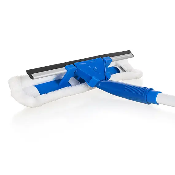 BRILANZ stěrka na okna mikrovlákno+guma 25cm, teleskopická tyč 75-150cm, 267464