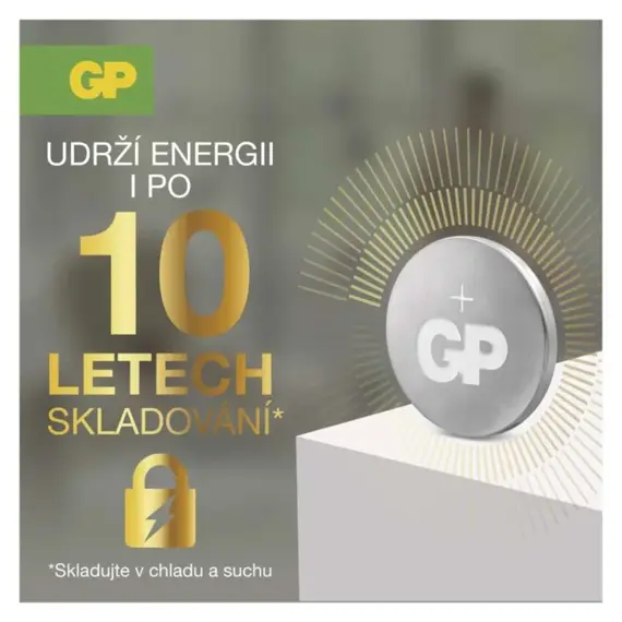 GP knoflíková baterie LITHIUM Ultra plus CR2450, B1585