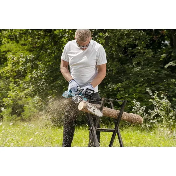 DEDRA aku řetězová pila 2*18V, 450mm, řetěz 3/8" 62z, bez baterie, DED7184VA