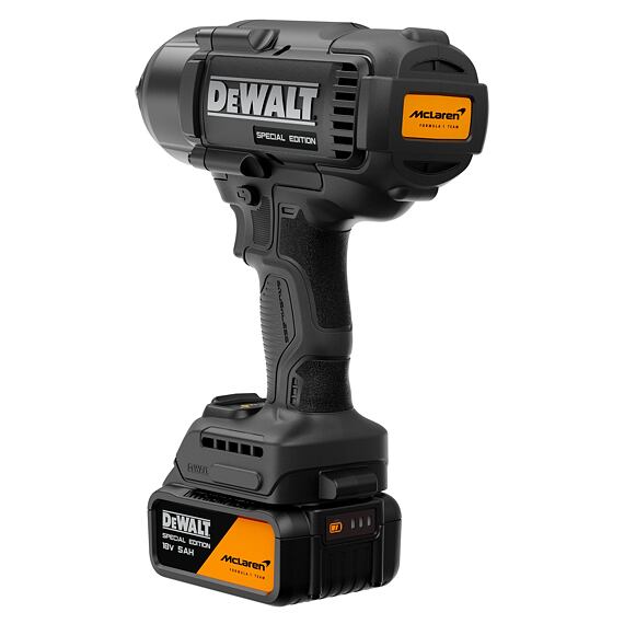 DeWalt DCF99MP2T aku rázový utahovák 18V/2*5Ah, 1/2", 1898Nm, edice McLaren F1