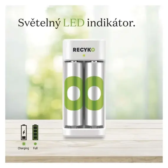 GP nabíječka baterií GP Eco E221 + 2* AA ReCyko 2100