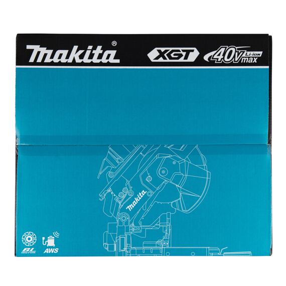 MAKITA LH001GZ aku stolní a pokosová pila s AWS 260mm Li-ion XGT 40V, (2100W), bez baterie