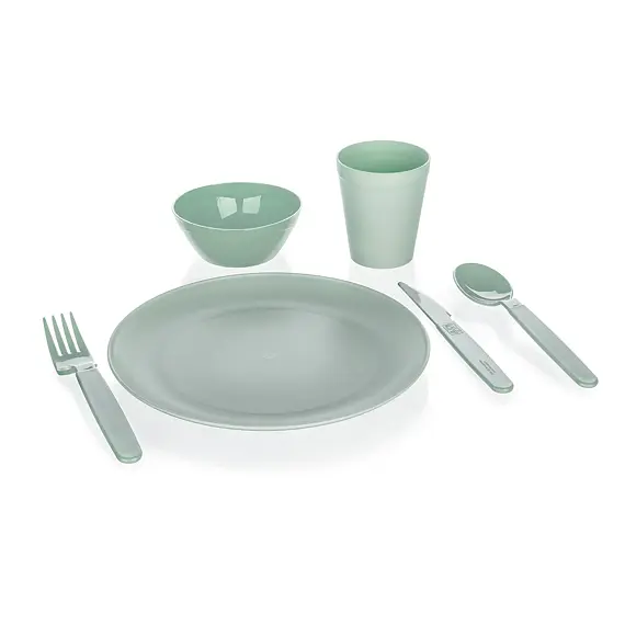 BANQUET nádobí kempingové TRAVE sada 26-dílná pro 4 osoby, PH MINT, 767113