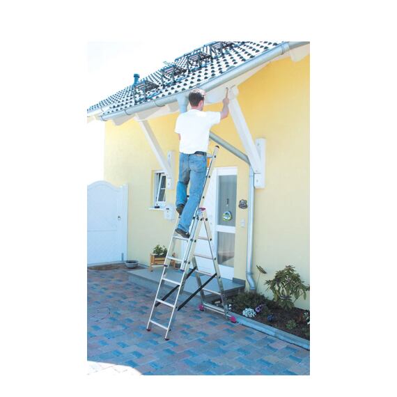 KRAUSE žebřík 3*9 univerzální s úpravou na schody 250/390/530cm 10.66-S-3-09-KR