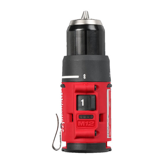 MILWAUKEE M12 BLDDRC-202C aku vrtačka 12V/2*2Ah, 40Nm, 0-550/1700 ot./min., kufr
