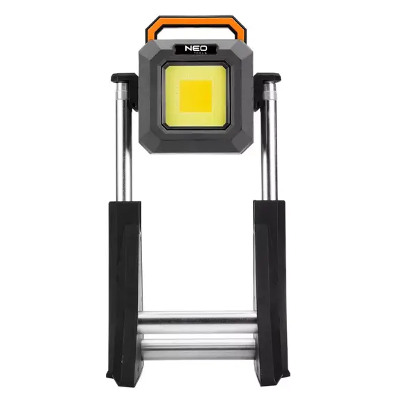 NEO aku reflektor teleskopický LED COB 3000lm, 10Ah USB C, 6500K/2700K, Powerbanka, 99-124