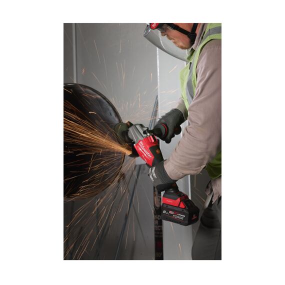 MILWAUKEE M18 FHSAGSVO125X-0X aku úhlová bruska 18V, bez baterie, kufr