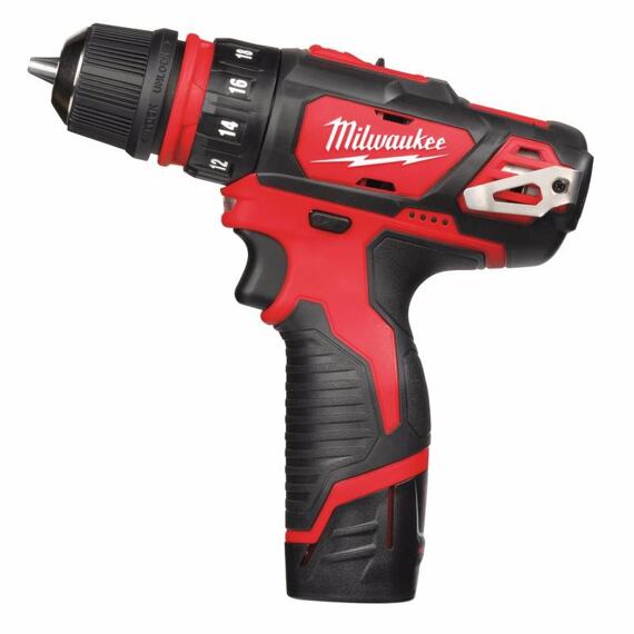 MILWAUKEE M12 BDDXKIT-202C aku skrutkovač s výmennými nástavcami 12V/2Ah