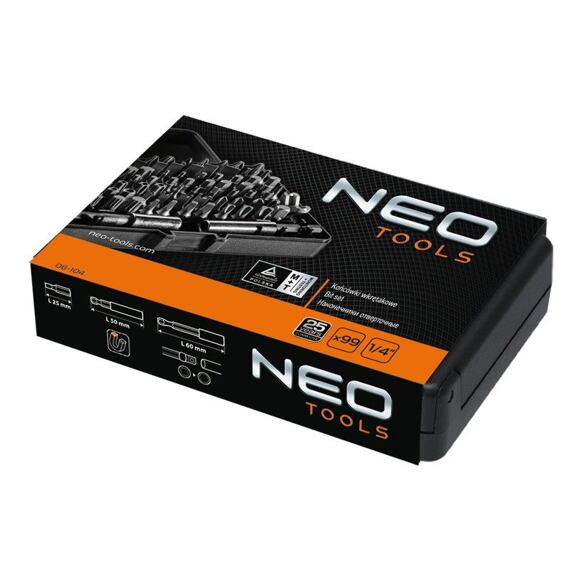 NEO TOOLS bity sada 100ks 06-104