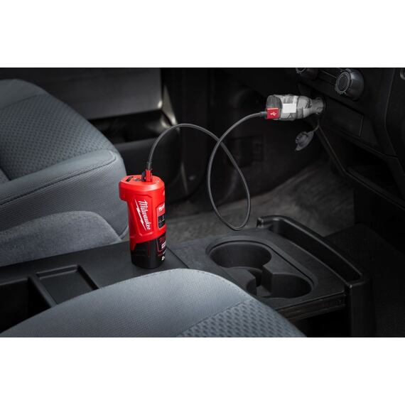 MILWAUKEE M12 TC-0 aku nabíjačka M12 pre USB