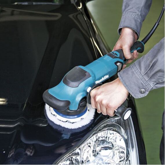 MAKITA PO6000C leštička 900W, 0-6800 ot./min, excentrický zdvih 5,5mm, priemer 150mm