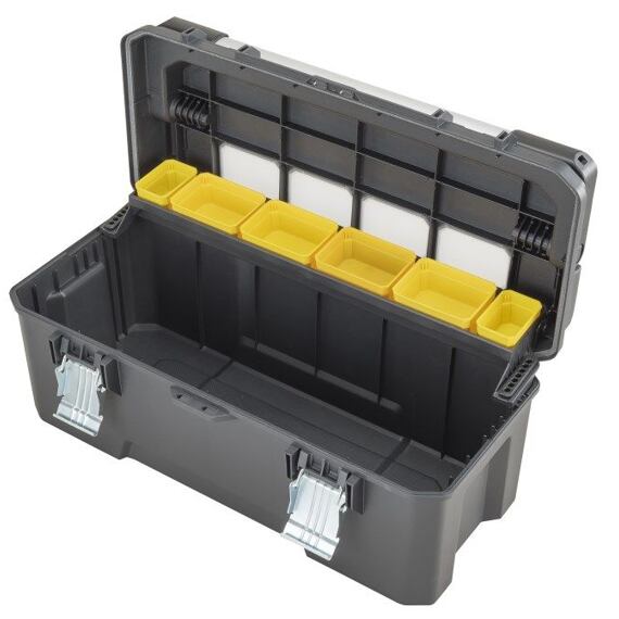 STANLEY FMST1-75791 kufrík Fatmax Cantilever 66*30*28cm, vyberateľné priehradky, kovové pracky