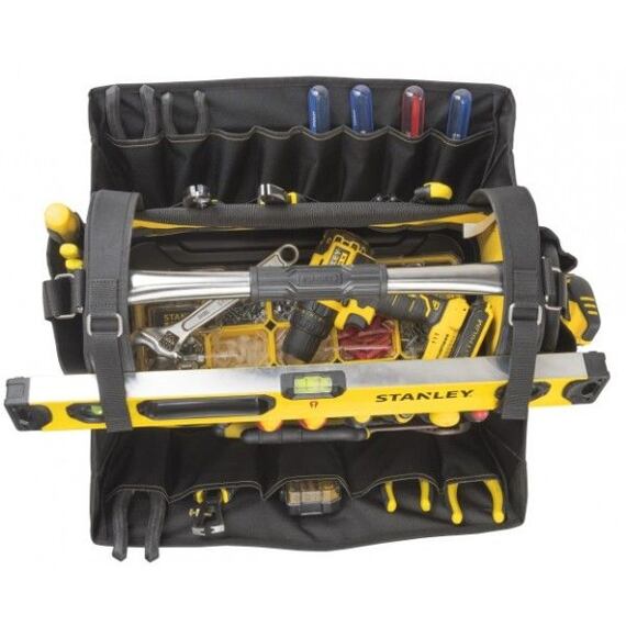 STANLEY FMST1-80146 přepravka QUICK ACCESS otevřená, 50*30*36cm, rozevíratelné bořní přihrádky