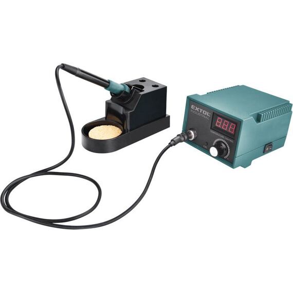 EXTOL Industrial pájecí stanice s LCD elektronickou regulací 200-450° 8794520