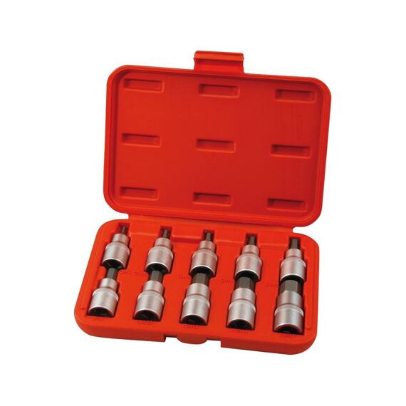 EXTOL Premium sada hlavíc 1/2" IMBUS 10-dielna 3-17mm/55mm 8818120