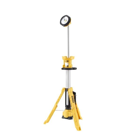 DeWalt DCL079 Led svetlo so statívom 18V bez batérie, 1000-1800-3000lm, IP55