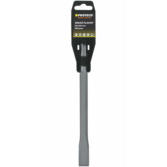 PROTECO sekáč plochý 20*250 SDS+ 42.09-2502