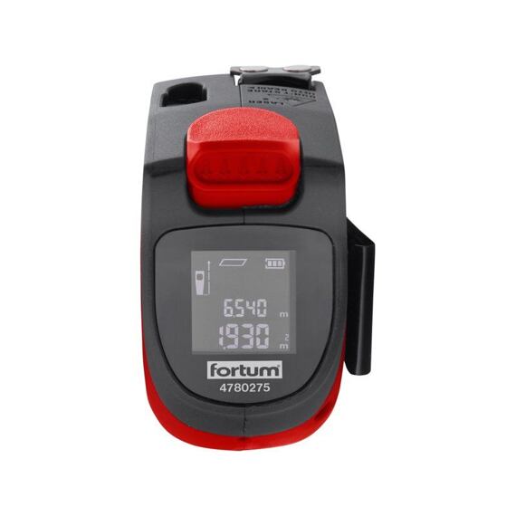 FORTUM laserový svinovací 5-metr, laser 0,129-40m, magnet 4780275