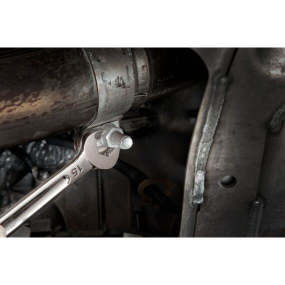 MILWAUKEE 4932464994 ráčnové klíče MAX BITE 15°,  sada 15ks, 8-22mm