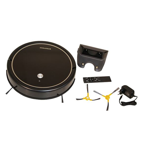 PROTECO vysavač robotický RV 1000, mop + vysavač, 2,6Ah, aplikace Tuya Smart, 62.50-RV-1000