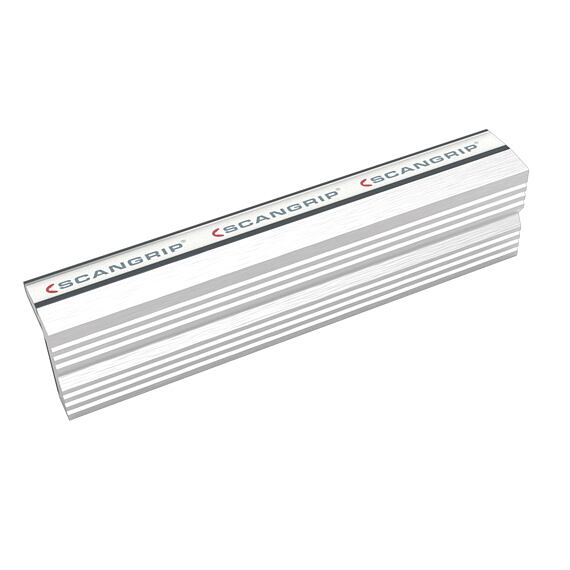 SCANGRIP vložky čelistí do svěráku MAGNEFIX N - Al rovné , Al 125mm
