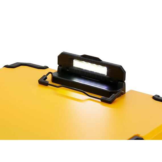 DeWalt DWST82732-1 TSTAK clipboard, písacia podložka s vnútorným úložným priestorom, LED lampa
