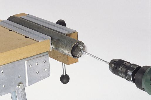 WOLFCRAFT kefa drôtená štetková do vŕtačky pr.38*55mm, dĺžka 200mm 2128000