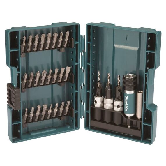 MAKITA D-73477 sada bitů PH+PZ+PL+TRX+IMBUS + vrtáky se záhlubníkem 3ks