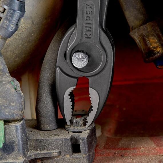 KNIPEX kleště s posuvným kloubem TwinGrip 200mm VÁNOČNÍ EDICE, čelní a boční úchop 8201200S02