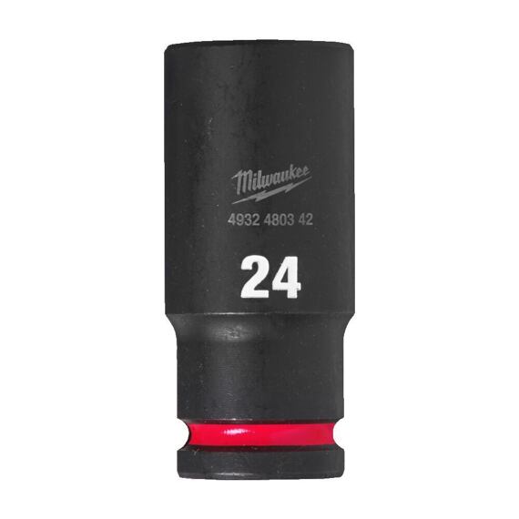 MILWAUKEE 4932480342 hlavice nástrčná průmyslová prodloužená 1/2", 24mm