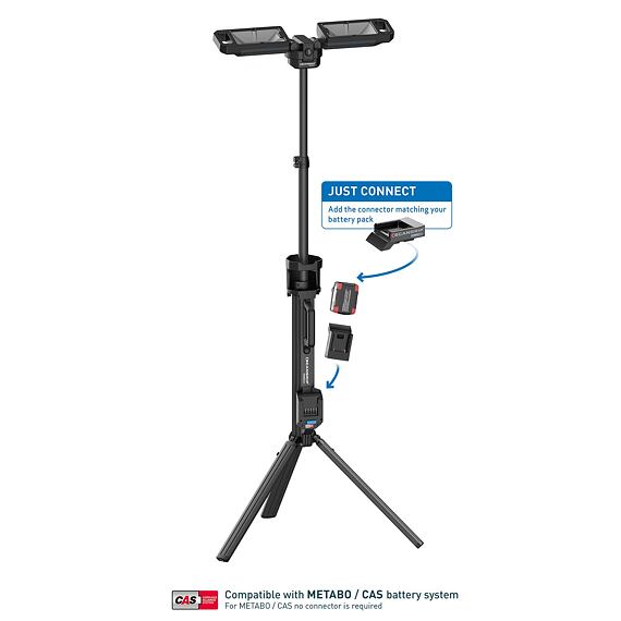 SCANGRIP TOWER 5 CONNECT reflektory LED 2ks na stativu do 2m, 5000lm, systém CONNECT pro adaptéry