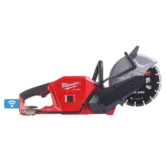 MILWAUKEE M18 FCOS230-121 aku rozbrušovací pila 230mm 18V/12Ah, oboustranný přívod vody
