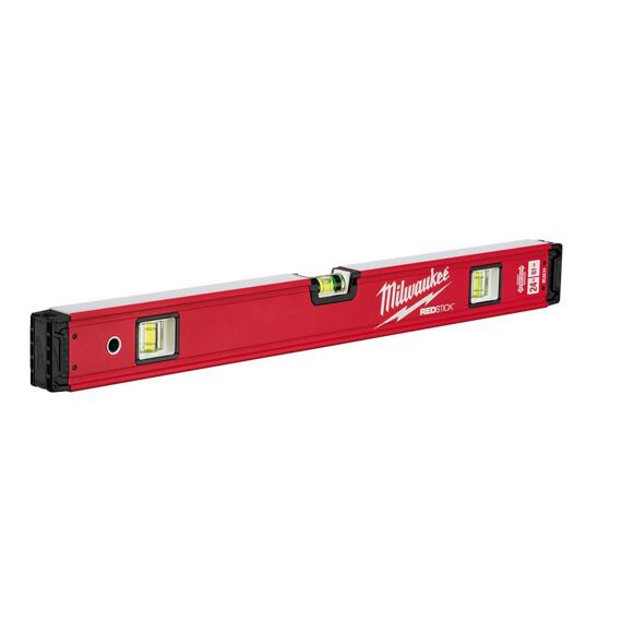 MILWAUKEE 4932459062 vodováha REDSTICK Backbone 60cm, kovové vyztužení, přesnost 0,5mm/m