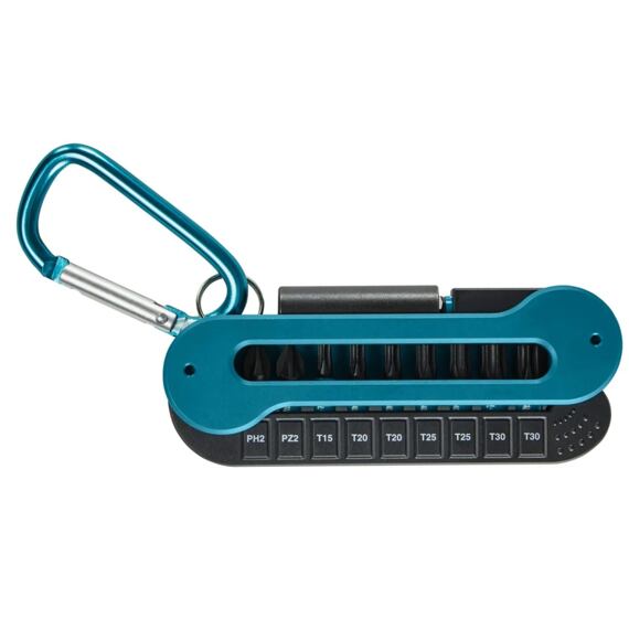 MAKITA E-15811 sada bitů 1/4" Impact Black, 10ks, karabina